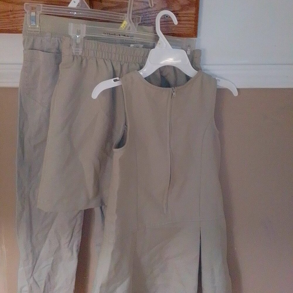 Girls Kakhi Uniform dress,skirt,and pants